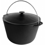 Katel kaanega, malm, 10L, ТМ, 300mm; BC-KT10-1 BRIZOLL