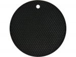 Silikona paliktnis karstiem traukiem, Fala, 74790, melns, 180x180x0.8 mm