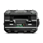 Multifunkcionālais lādētājs UC18YTSL, HIKOKI, UC18YTSLW0Z, 4 lādē&scaron;anas porti, 14.4V-18V akumulatoriem, 2 USB porti, salokāms rokturis