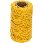 Kollane puuvillane n&ouml;&ouml;r BIOOGROD 710009 100 g, 2 mm, 55 m