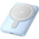 Vention Power Bank FHSL0 5000mAh, 3.7V, 1x USB Type-C, 3A, juhtmevaba laadimine, automaatne magnetlaadimine, sinine