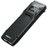 Nitecore EDC23, K&auml;eshoitav taskulamp, 2 lampi, 15 lm, 2500 lm, IP54, USB laadimine, 1500 mAh, 39 h, Plastik, Must