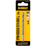 DeWALT DT20522-QZ 6mm HSS puure, HSS-G, 3 lame, 135&deg; jagatud punkt, DIN 338, ISO 235, 1 tk.