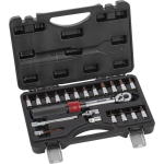 Kreator p&ouml;&ouml;rdemomendi v&otilde;tmete komplekt KRTH31001, 20 Nm, 23 mm, 21 tk, kombinatsioonv&otilde;ti, BMC