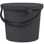 Nhg &Auml;mber kaanega 2710538, 10L, hall, &uuml;mmargune kuju, plastmass