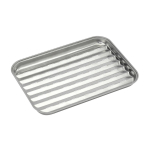 Barbecook korduvkasutatav roostevabast terasest grillpann k&ouml;&ouml;giviljadele ja v&auml;ikestele toiduainetele 34.5x24x3cm BC-ACC-7079