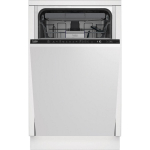 BEKO Dishwasher | DIS46120 | Built-in | Width 45 cm | Number of place settings 11 | Number of programs 6 | Energy efficiency class E | Display | White