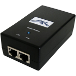 Ubiquiti PoE adapter POE-48-24W-G, 48V, 0,5A, 24W, Gigabit Ethernet, &uuml;lepinge kaitse