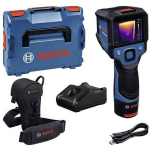 Bosch Termokaamera GTC 12V-450-13 0601083900, 12 V, 0.4 kg, 256 px, 192 px, 56&deg;, -10-50 &deg;C, IR kaamera, sisemine m&auml;lu