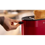 Bosch kompaktne r&ouml;ster TAT2M124, 950 W, 2 pesa, Plastmass, Punane, 6 pruunistamisastet