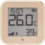 Shelly H&T Gen3 niiskuse ja temperatuuri andur H&Tgen3Mocha, 0-40&deg;C, 30-70% RH, Wi-Fi 802.11 b/g/n, Bluetooth 4.2