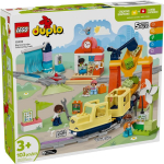 Lego DUPLO 10428 Suur interaktiivne kogukonna rong, 990mm, 4xAAA, 103 elementi, 4 minifiguuri, 3+ aastat