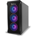 Genesis Korpus IRID 503 ARGB NPC-1559, 2xUSB 2.0, 1xUSB 3.0, 2xJack, Must, mATX, Karastatud klaas, Teras