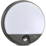 Maclean LED lamp infrapuna liikumisensoriga MCE291 GR, 15W, 1100lm, 220-240V, IP54, 9m, 140&deg;, alumiinium
