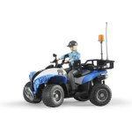 Bruder Quad BR-63010, 1:16, sinine, must, ei sobi alla 36 kuu vanustele, v&auml;ikeste osade oht