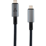 Sbox USB kaabel TYPE-C 240W 80, 1,2m, 240W, 80000Mbit/s, toetab PD, tumehall