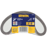 Irwin H&otilde;&otilde;rdumisrihmade komplekt IW8083838, 10 tk, 40 abrasiivset osakest tolli kohta, 60 abrasiivset osakest tolli kohta