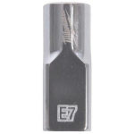Milwaukee 4932498849, 1/4" pesa Torx E7, sisemine ruut, kroomitud, 4 lamedat k&uuml;lge