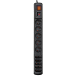 HSK DATA S10 pikendusjuhe ALP-ACARS10---03, 3m, 10&times;AC, 250V, 10A, 2300W, 50Hz, &uuml;lekoormuskaitse, sise-/v&auml;liskasutuseks