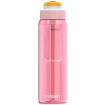 Kambukka Lagoon 11-04055, 1000ml, 284mm, 80mm, Tritan, BPA-vaba, roosa, l&auml;bipaistev, k&auml;epide, lukustatav kaas, k&otilde;rs