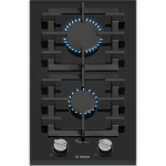 Bosch Serie 8 PRB3A6I40 hob Black Built-in 30 cm Gas 2 zone(s)