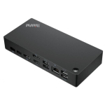 Lenovo 40AY0090EU notebook dock/port replicator Wired USB 3.2 Gen 1 (3.1 Gen 1) Type-C Black