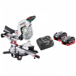 Akunurgasaag KGS 18 LTX BL 305, 2x8Ah, LiHD; 614305810 METABO