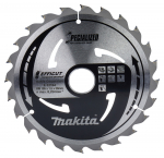 T.C.T. Zāģripa kompozīt materiālam 185X1.5X30mm 15&deg; T24 EFFICUT, E-12164 MAKITA