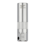 ⅜&Prime;PIEDZIŅAS AIZDEDZES SVEČU MUCIŅA, 3/8" DRIVE SPARK PLUG SOCKET - 14 MM, 4932480679 MILWAUKEE
