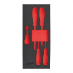 TUK&Scaron;I PUTU IELIKTŅI TĒRAUDA UZGLABĀ&Scaron;ANAI, EMPTY 5 PC SCREWDRIVER PH SET FOAM INSERT, 4932493671 MILWAUKEE
