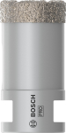 Dimanta caurumzāģis 30 mm DrySpeed Best for Ceramic, Mazām leņķa slīpma&scaron;īnām PRO CERAMIC DRY KROŅURBIS, 2608587119, BOSCH