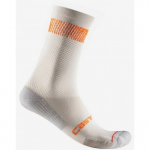Velo zeķes UNLIMITED 18 Sock, izmērs: XXL, Silver Moon/Orange Rust, 8056006116438 CASTELLI