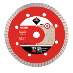 Turbo porcelāna dimanta disks, smalks griezums, 115 mm, kods 31970, RUBI