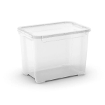 Kaanega karp T Box M 20L 26,5x38x28,5cm l&auml;bipaistev 0800696001 Curver