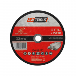 Metāla grie&scaron;anas disks 115mm, 1.0mm biezums, piemērots visiem metāliem, AW49000, AWTOOLS