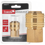 Ātrā savienotāja sievie&scaron;u iek&scaron;ējā vītne 3/8", Tvardy, T00277, misiņa, izturīgs un korozijizturīgs