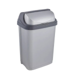 Pr&uuml;gikast p&ouml;&ouml;rleva kaanega Keeeper 0610453160 10L 25,5x19x39cm hele h&otilde;bedane