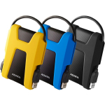 Adata V&auml;line HDD AHD680-1TU31-CBK 1TB, USB 3.2 Gen 1, must, 256-bit AES, toitekaabel, &scaron;okiandurid