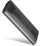 Axagon SSD korpus EEM2-GTS2 USB-C 10Gbps, M.2 NVMe/SATA, 112 x 40 x 14 mm, 0.5 m kaabel, 1 soojusjuhtiv pad
