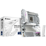Gigabyte Emaplaat B860 A ELITE WF7 ICE 14+1+2+1 faasi VRM, 4xDIMM DDR5, 1xPCIe 5.0, 2.5GbE LAN, Wi-Fi 7, USB 4.0
