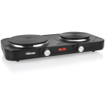 Tristar Keedukapp KP-6152, 2500 W, 2 keetmisala, must, alumiinium, reguleeritav termostaat, libisemiskindlad jalad