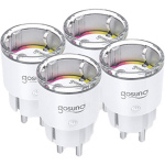 Gosund nutikas pistik EP2-Z-4, 10A, 100-240V AC, 50/60Hz, ZigBee, kaugjuhtimine, energiatarbimise j&auml;lgimine, ajakavad, taimer