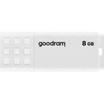 Goodram Pendrive UME2 8GB USB 2.0 UME2-0080W0R11, 8GB, 20MB/s, 5MB/s, valge, USB 2.0, Linux, Mac OS, Windows 2000