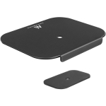 Maclean lauastend MC-929, 190x153.5x15mm, 11mm, must, suurendab stabiilsust, kaitseb lauda