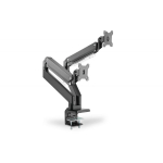 Digitus Monitor Mount DA-90427, 2xLCD, max. 35'', max. 2x15kg, gaasivedru, kiire vabastamise funktsioon