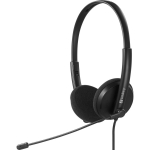 Sandberg USB-C kontori k&otilde;rvaklapid 126-46, 110 g, 32 &Omega;, 20 - 20000 Hz, 2 m, USB Type C, binauraalsed, reguleeritav peapael