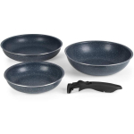 Russell Hobbs Praepannide komplekt RH03296, 22cm, 26cm, 26cm, eemaldatav k&auml;epide, &ouml;ise kivi viimistlus