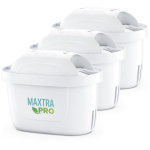 Brita MX+ Pro Pure Performance filter 1051755, 3 tk, 150 L, 1 kuu, tehnopol&uuml;meer, valge, MAXTRA tehnoloogia