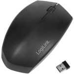 Logilink ID0191, juhtmevaba optiline hiir, 2.4GHz, 1200dpi, 3 nuppu, 1 kerimisratas, 10m, must