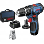 Akul&ouml;&ouml;ktrell GSB 12V-15, 1x2; 1x4Ah GAL 12V-20 06019B690G BOSCH